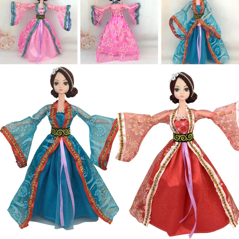 Multi-color Cosplay Dress For Dolls Traditional Chinese Ancient classical Costume Clothes Handmake Doll Dress Random
Multi-color Cosplay Dress For Dolls Traditional Chinese Ancient classical Costume Clothes Handmake Doll Dress Random