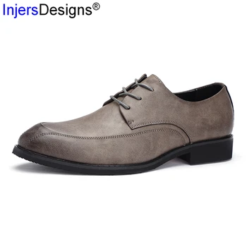 British Style Dress Shoes Men Oxfords Fashion Soft Moccasins Lace-Up Business Shoes Zapatos De Hombre Formal Men Shoes Hot Sale
British Style Dress Shoes Men Oxfords Fashion Soft Moccasins Lace-Up Business Shoes Zapatos De Hombre Formal Men Shoes Hot Sale