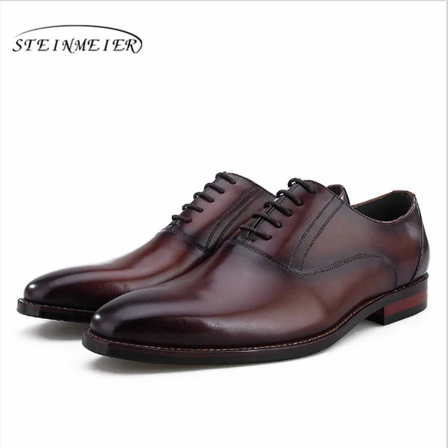 Mens formal shoes leather oxford shoes for men dressing wedding men's brogues office shoes lace up male suit shoes black brown
Mens formal shoes leather oxford shoes for men dressing wedding men's brogues office shoes lace up male suit shoes black brown