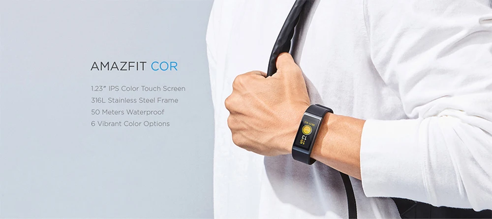 ORIGINAL XIAOMI HUAMI AMAZFIT MIDONG BAND COLOR SMART WRISTBAND 0