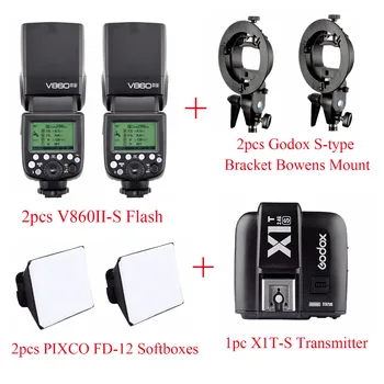 Godox V860II-S TTL Li-ion Battery Speedlite Flash For Sony A7 A7S +X1T-S Transmitter + PIXCO FD-12 + S-type Bracket Bowens Mount
Godox V860II-S TTL Li-ion Battery Speedlite Flash For Sony A7 A7S +X1T-S Transmitter + PIXCO FD-12 + S-type Bracket Bowens Mount