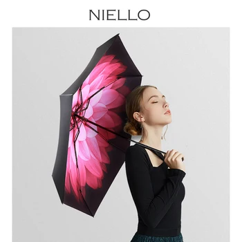 Women Umbrella Anti UV Sun Mini Umbrellas Five Folding Sunscreen Windproof Pocket Umbrella Girls Parasol 6K Travel Umbrella Rain
Women Umbrella Anti UV Sun Mini Umbrellas Five Folding Sunscreen Windproof Pocket Umbrella Girls Parasol 6K Travel Umbrella Rain