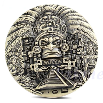 2018 Meaningful Mysterious Mayan Aztec Calendar Souvenir Prophecy Commemorative Coins Collection
2018 Meaningful Mysterious Mayan Aztec Calendar Souvenir Prophecy Commemorative Coins Collection