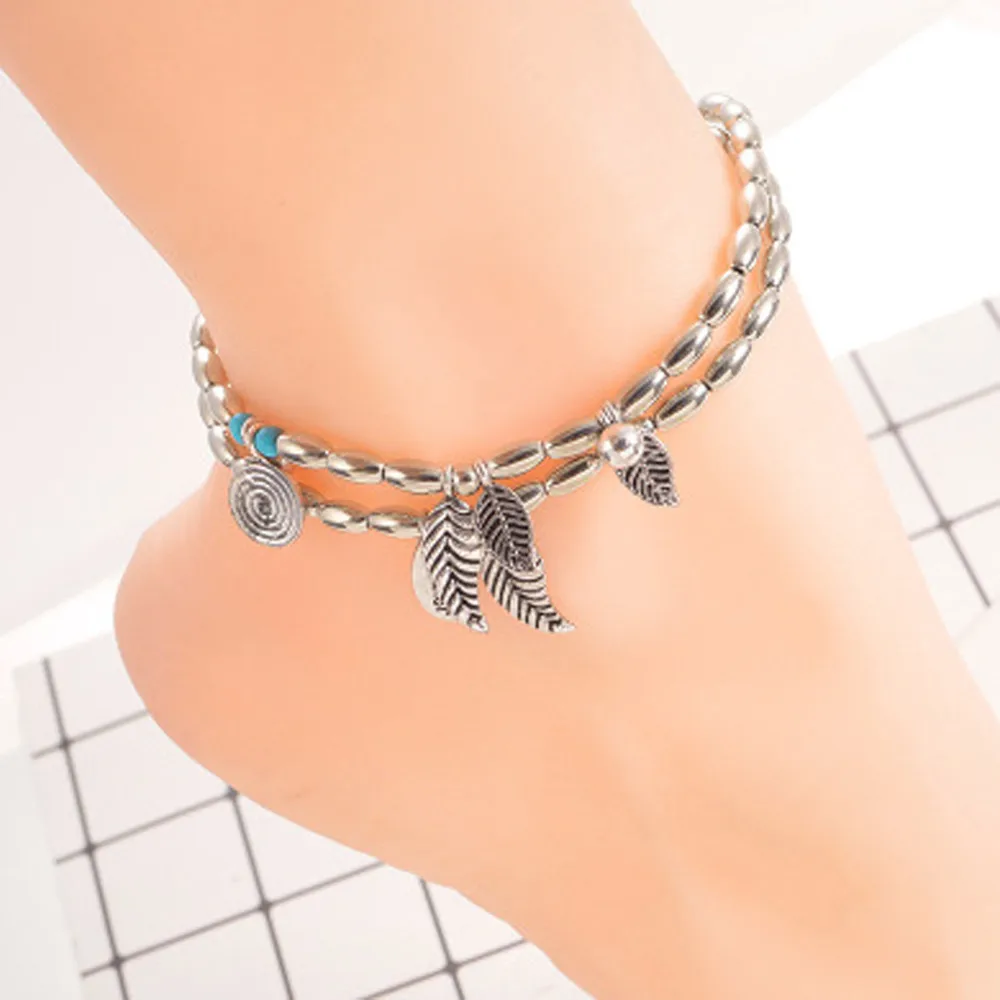 

2019 boho starfish Women Anklet Foot chain Jewelry Ankle bracelet Femme cheville bijoux pulseras tobilleras mujer Enkelbandje