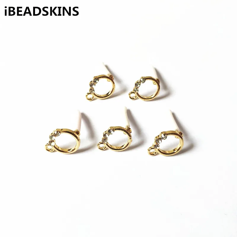New arrival! 14x11mm 100pcs zinc alloy Rhinestone ring shape Stud earring,earrings accessories,Earring parts for Jewelry DIY
New arrival! 14x11mm 100pcs zinc alloy Rhinestone ring shape Stud earring,earrings accessories,Earring parts for Jewelry DIY