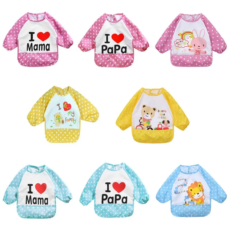 Cute Children Bib Cartoon Printed Long Sleeve Baby Bib Infant Waterproof Apron Clothing 8 Pattern for Choose L07
Cute Children Bib Cartoon Printed Long Sleeve Baby Bib Infant Waterproof Apron Clothing 8 Pattern for Choose L07