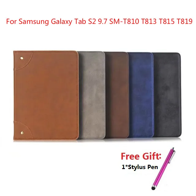 Wallet Pocket Case For Samsung Galaxy Tab S2 9.7 SM-T810 T813 T815 T819 Case PU Leather Flip Stand Cover with card slot + pen
Wallet Pocket Case For Samsung Galaxy Tab S2 9.7 SM-T810 T813 T815 T819 Case PU Leather Flip Stand Cover with card slot + pen