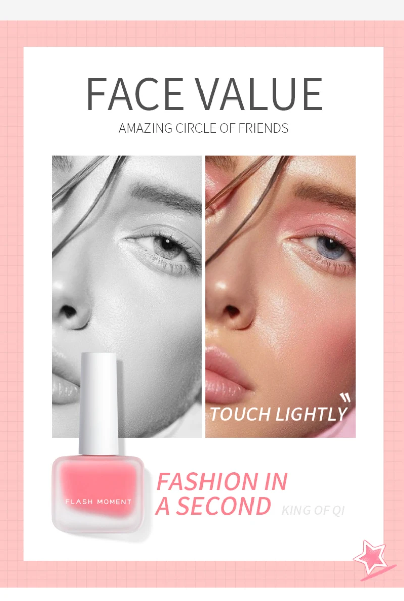 Liquid Blush Cosmetics Blusher Gel Creamy Rouge 5 Colors Silky Dyeing Blush Natural Cheek Blush Face Contour Make Up TSLM1
Liquid Blush Cosmetics Blusher Gel Creamy Rouge 5 Colors Silky Dyeing Blush Natural Cheek Blush Face Contour Make Up TSLM1