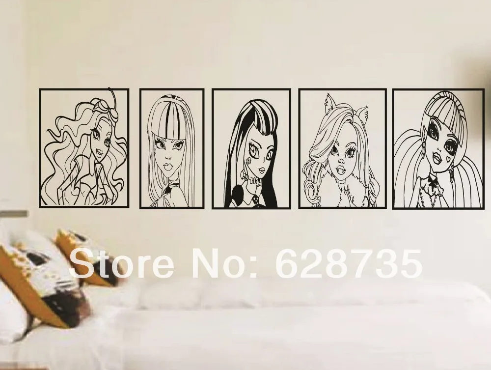 Monster High Wall Decor popular monster high decoration-buy cheap monster high decoration Monster High Wall Decor popular monster high decoration-buy cheap monster high decoration