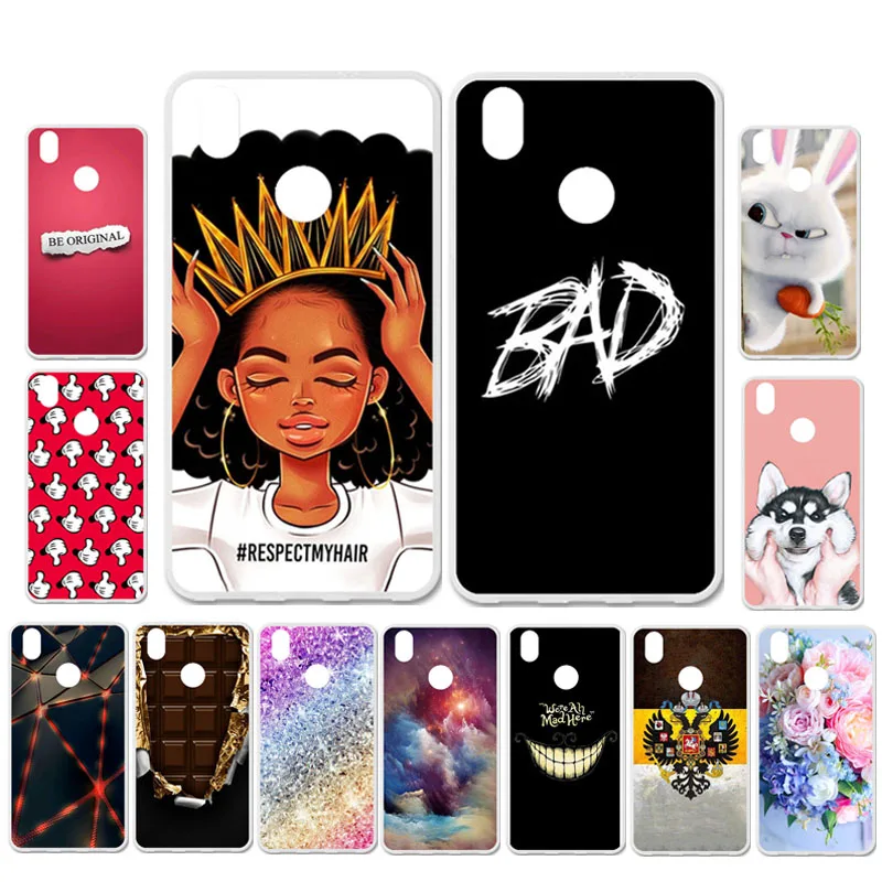 Ojeleye DIY Patterned Silicon Case For TP-Link Neffos C7 Case Soft TPU Cartoon Phone Cover For TP-Link Neffos Y7 Covers