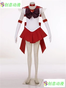 Sailor Moon Sailor Mars cosplay costume Halloween dress anime Free Shipping custom made third series
Sailor Moon Sailor Mars cosplay costume Halloween dress anime Free Shipping custom made third series