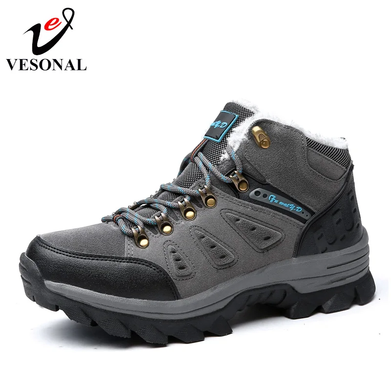 VESONAL Winter With Fur Snow Boots For Men Sneakers Male Shoes Adult Casual Quality Waterproof Unisex Rubber Ankle Warm Boots
VESONAL Winter With Fur Snow Boots For Men Sneakers Male Shoes Adult Casual Quality Waterproof Unisex Rubber Ankle Warm Boots