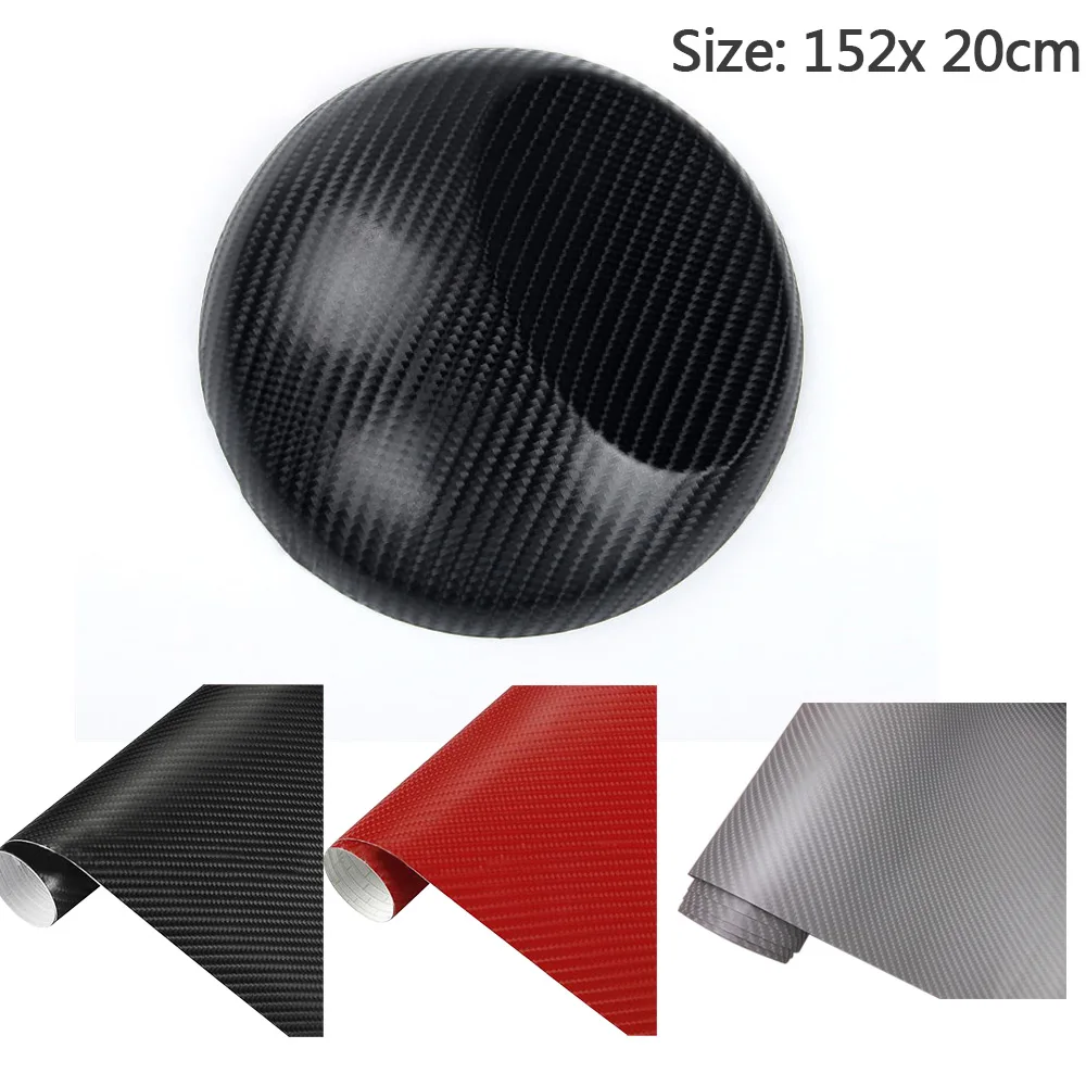 152x20cm Waterproof 4D DIY Carbon Fiber Vinyl Film Motorcycle Sticker Car Styling Carbon Fiber Car Wrap Roll Decoration Sticker
152x20cm Waterproof 4D DIY Carbon Fiber Vinyl Film Motorcycle Sticker Car Styling Carbon Fiber Car Wrap Roll Decoration Sticker