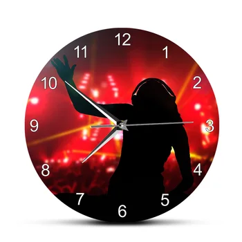 DJ Name Wall Clock Disc Jockey Turntable Mixer Record Custom DJ Music Gift Night Club Modern Popular Wall Clock
DJ Name Wall Clock Disc Jockey Turntable Mixer Record Custom DJ Music Gift Night Club Modern Popular Wall Clock