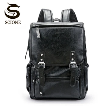 Hot Brand PU Leather Mens Laptop Backpack Casual Daypacks For College High Capacity Trendy School Backpack Men Travel Bag
Hot Brand PU Leather Mens Laptop Backpack Casual Daypacks For College High Capacity Trendy School Backpack Men Travel Bag