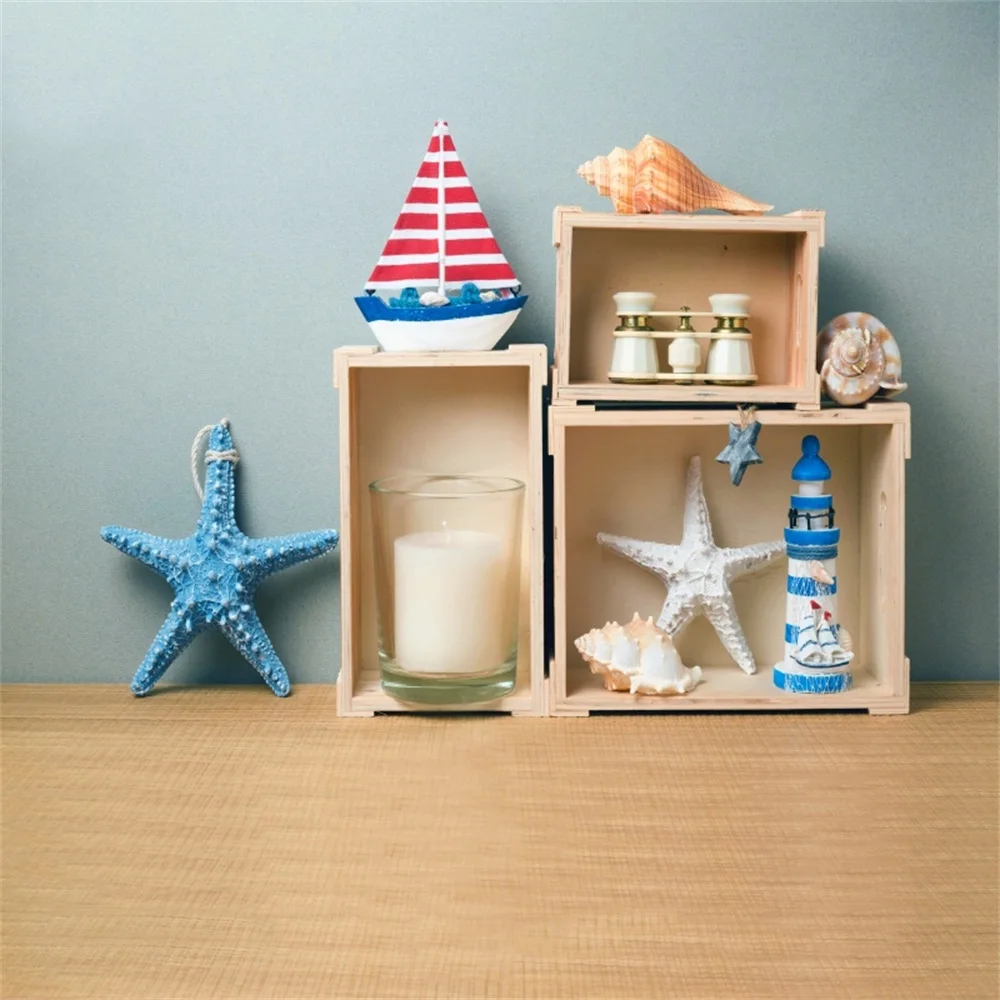 Laeacco Wooden Shelf Starfish Ship Light Tower Baby Toys Birthday Party Photo Backgrounds Photographic Backdrops Photo Studio
Laeacco Wooden Shelf Starfish Ship Light Tower Baby Toys Birthday Party Photo Backgrounds Photographic Backdrops Photo Studio
