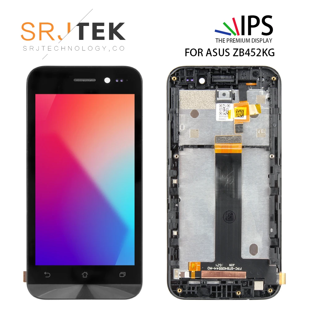 

For Asus Zenfone Go ZB452KG X014D LCD Display With Touch Screen Digitizer Assembly With Frame 4.5 inch For ZB452KG X014D