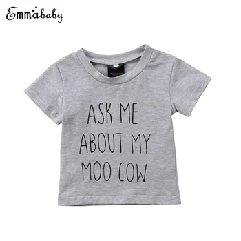 Fashion Newborn Kids Baby Boy Girl T Shirt Short Sleeve Animal Cotton Top O Neck T-shirt Clothes Summer Grey Shirt0-4T
Fashion Newborn Kids Baby Boy Girl T Shirt Short Sleeve Animal Cotton Top O Neck T-shirt Clothes Summer Grey Shirt0-4T