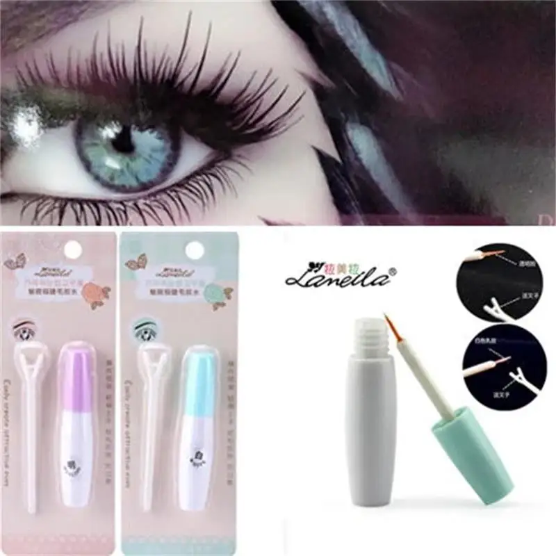 Fashion Eye False Eyelashes Glue Eyelashes Aid Transparent White Glue Comes with Y Fork Makeup Tools
Fashion Eye False Eyelashes Glue Eyelashes Aid Transparent White Glue Comes with Y Fork Makeup Tools