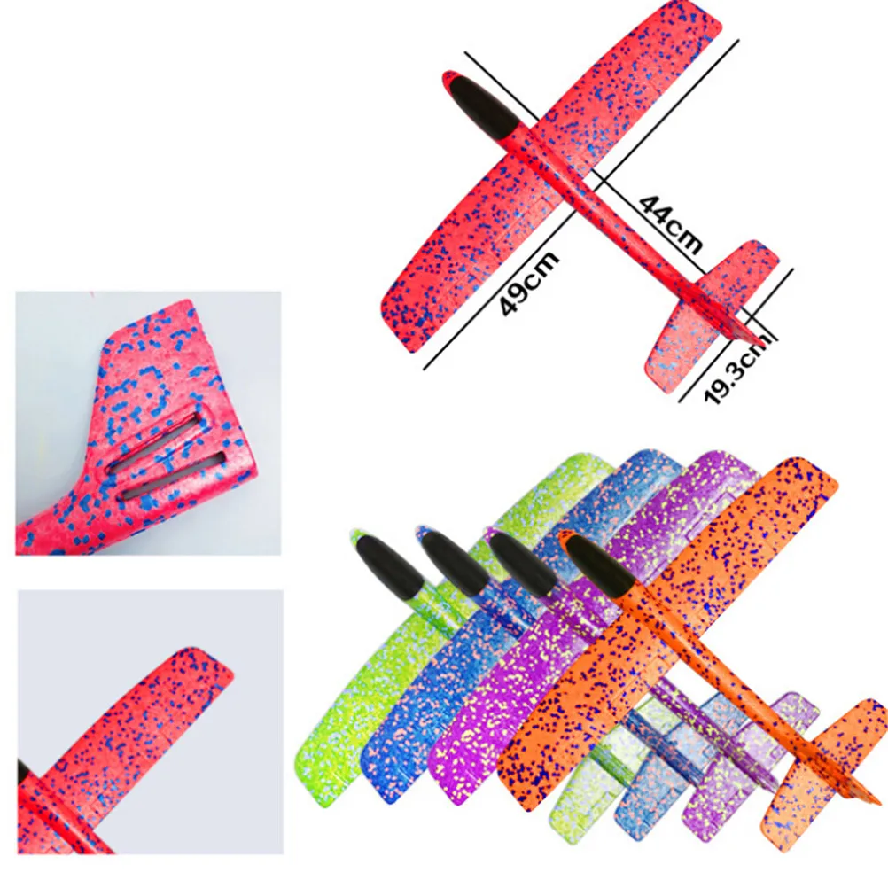 16 Styles EVA Aircraft Airplane Made Of Foam Plastic Hand Launch Throwing Glider Inertial Foam Airplane Plane Model Outdoor Toys
16 Styles EVA Aircraft Airplane Made Of Foam Plastic Hand Launch Throwing Glider Inertial Foam Airplane Plane Model Outdoor Toys