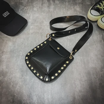 Women Ins Black Rivets Flap Crossbody Bags for Women 2019 Handbags Handbag Shoulder Bag Girls Torebki Damskie Bolso Mujer Bange
Women Ins Black Rivets Flap Crossbody Bags for Women 2019 Handbags Handbag Shoulder Bag Girls Torebki Damskie Bolso Mujer Bange