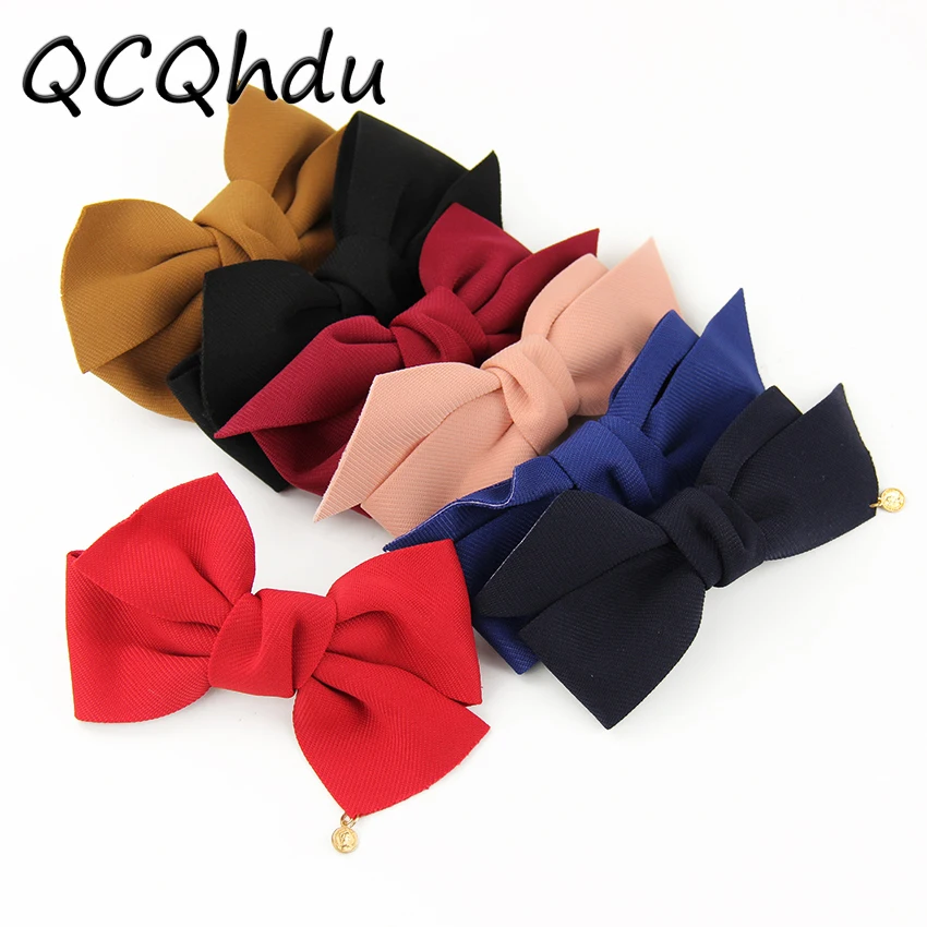 1PC Bowknot Hair Clips Big Solid Cloth Bows Hair Clips Hair Accessories for Women Girl Hair Jewelry 7 Color
1PC Bowknot Hair Clips Big Solid Cloth Bows Hair Clips Hair Accessories for Women Girl Hair Jewelry 7 Color