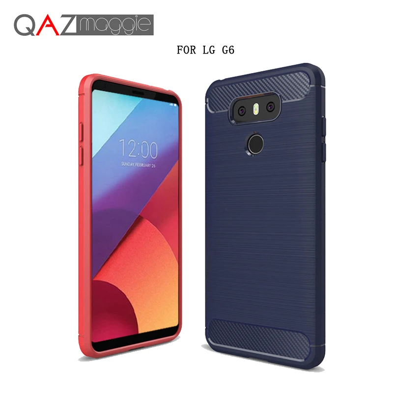QAZ Maggie Case for LG G6 Cover Silicone Soft TPU Brushed Carbon Fiber Texture Cover sFor LG G6 Case
QAZ Maggie Case for LG G6 Cover Silicone Soft TPU Brushed Carbon Fiber Texture Cover sFor LG G6 Case