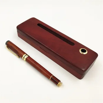 Vintage Handmade Rosewood Roller pen + wooden pen box with Card Case Pen Holder for business office and school luxury gift
Vintage Handmade Rosewood Roller pen + wooden pen box with Card Case Pen Holder for business office and school luxury gift