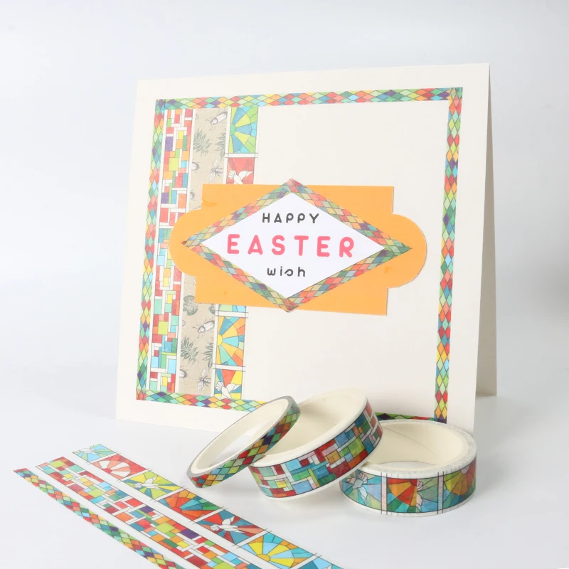 5M Cute grid, flower, Ice Cream Adhesive Washi Tape Single Sided Decorative Paper Masking Scrapbook DIY Card Sticker Tape
5M Cute grid, flower, Ice Cream Adhesive Washi Tape Single Sided Decorative Paper Masking Scrapbook DIY Card Sticker Tape