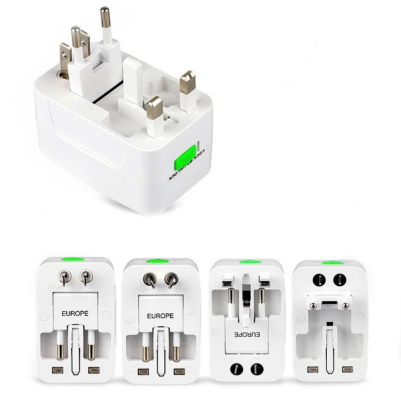 Highever International plug adapter Travel Universal adapter adaptador tomada Charger Converter power plug Adaptor US/EU/UK
Highever International plug adapter Travel Universal adapter adaptador tomada Charger Converter power plug Adaptor US/EU/UK