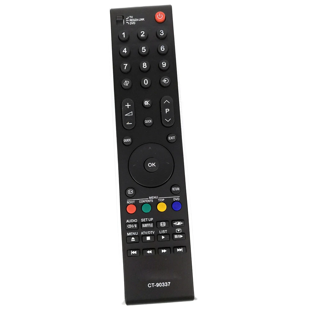 New Replacement Remote Control CT-90337 For TOSHIBA TV DVD Remote CT-90337 CT-90301 CT-90296 CT-90252
New Replacement Remote Control CT-90337 For TOSHIBA TV DVD Remote CT-90337 CT-90301 CT-90296 CT-90252