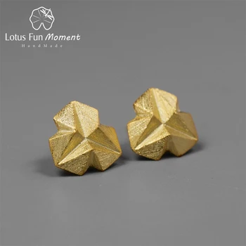 Lotus Fun Moment Real 925 Sterling Silver Fashion Jewelry Minimalism Style Stereoscopic Triangle Stud Earrings for Women Brincos
Lotus Fun Moment Real 925 Sterling Silver Fashion Jewelry Minimalism Style Stereoscopic Triangle Stud Earrings for Women Brincos