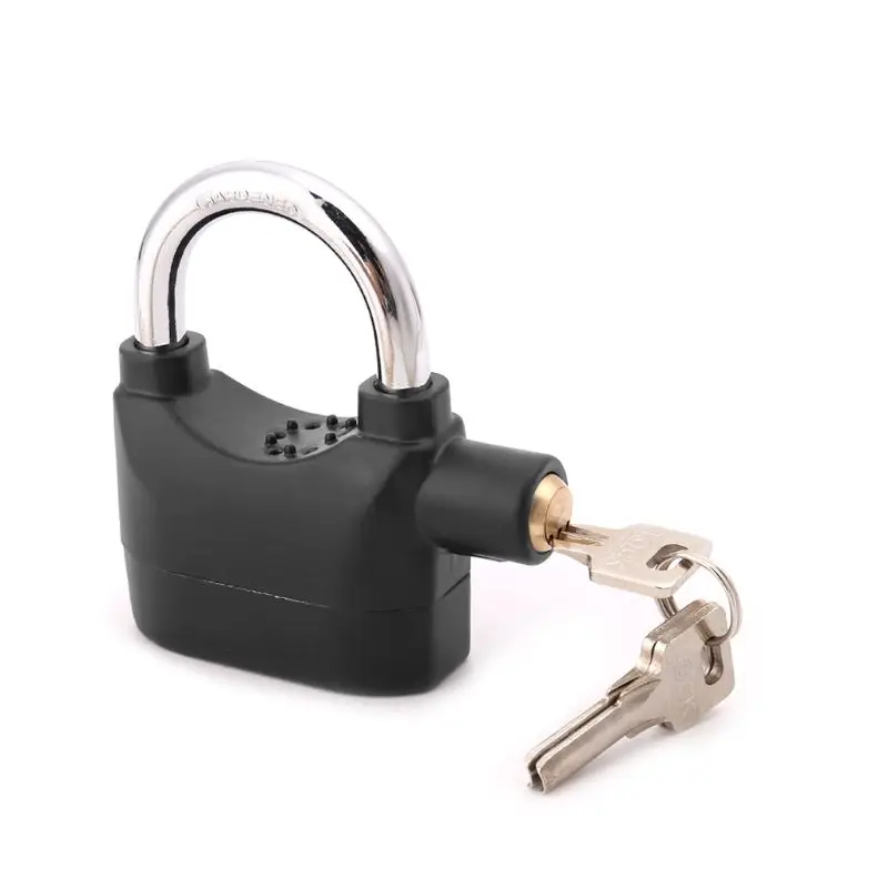 110db Sound Siren Bicycle Motorcycle Alarm Lock Anti-theft Safety Locks Built-in Movement Sensor Security Padlock
110db Sound Siren Bicycle Motorcycle Alarm Lock Anti-theft Safety Locks Built-in Movement Sensor Security Padlock