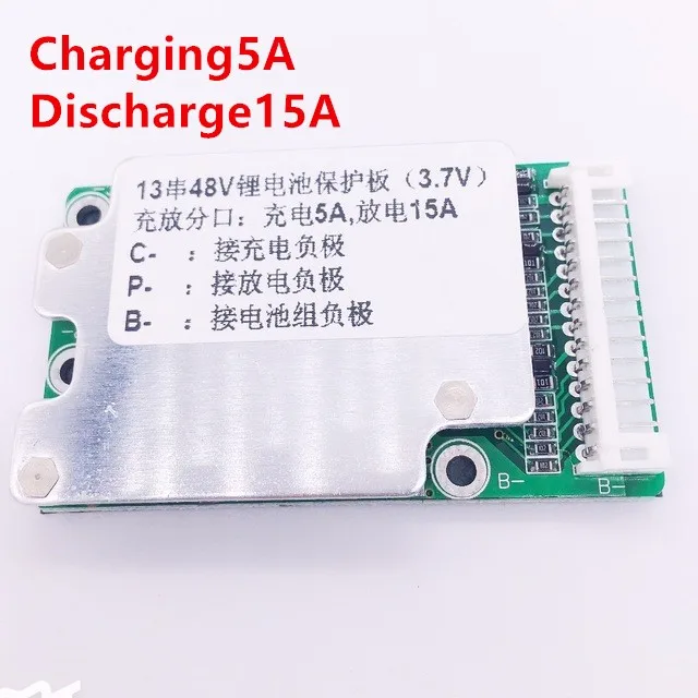 E Battery Motor 13 S 48 V BMS 40A 18650 Battery Protection Lithium Li-ion Cell Phone PCB Balance Plate
E Battery Motor 13 S 48 V BMS 40A 18650 Battery Protection Lithium Li-ion Cell Phone PCB Balance Plate