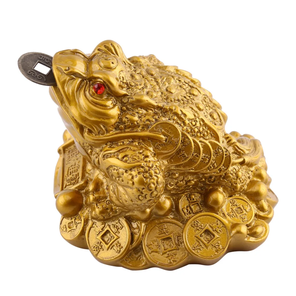 Home Feng Shui Money Lucky Fortune Wealth Chinese for Frog Toad Coin Decoration Tabletop Ornaments Good Lucky Gifts
Home Feng Shui Money Lucky Fortune Wealth Chinese for Frog Toad Coin Decoration Tabletop Ornaments Good Lucky Gifts