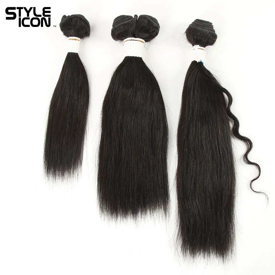 Styleicon Hair Weaving 4 Pieces a Lot Brazilian Wet and Wavy Human Hair Extensions for Sewing 160 Totally Easily to Be Styled
Styleicon Hair Weaving 4 Pieces a Lot Brazilian Wet and Wavy Human Hair Extensions for Sewing 160 Totally Easily to Be Styled