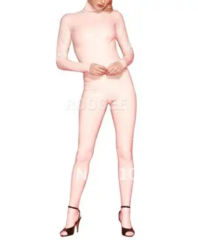 sexy style for adult latex fetish catsuits Women's Clothing Jumpsuits Rompers in baby pink with feets
sexy style for adult latex fetish catsuits Women's Clothing Jumpsuits Rompers in baby pink with feets