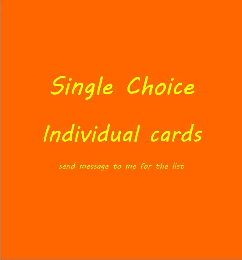 The best quality Professional proxy Gail Magical German black core paper proxy playing card gathering,single cards choice
The best quality Professional proxy Gail Magical German black core paper proxy playing card gathering,single cards choice