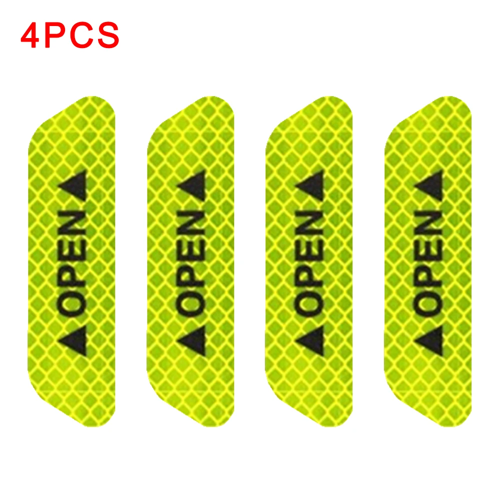 4PCS/Set Bike OPEN Sign Reflective Strips Reflective Tape Decal Bicycle Warning Mark Reflective Stickers Car Door Waterproof
4PCS/Set Bike OPEN Sign Reflective Strips Reflective Tape Decal Bicycle Warning Mark Reflective Stickers Car Door Waterproof