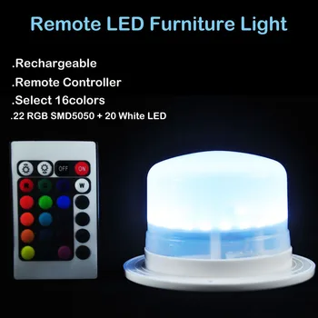 1Pc*Rechargeable IR remote Controlled Multicolor RGB LED under table light for weeding party Event table decoration lighting
1Pc*Rechargeable IR remote Controlled Multicolor RGB LED under table light for weeding party Event table decoration lighting