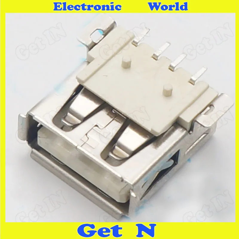 200pcs Type A SMD AF Type 2.0 USB connector Environmental Temperature 4 P usb Female Socket
200pcs Type A SMD AF Type 2.0 USB connector Environmental Temperature 4 P usb Female Socket
