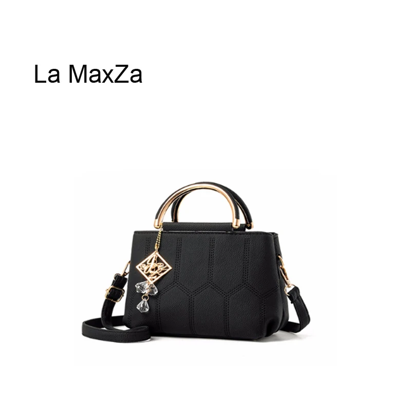 

La MaxZa PU Leather Shoulder Bag Hand Bag For Women Hobo Handbags Large New Designer Leather Purses Top-handle Shoulders Totes