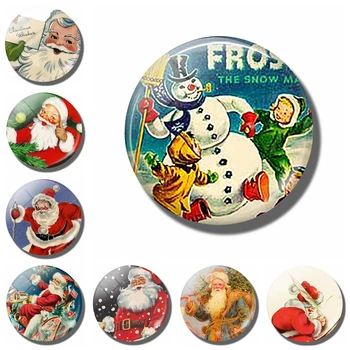 Snowman and Santa Claus Fridge Magnet Suit 30 Mm Cartoon Glass Refrigerator Magnetic Sticker Home Decor Christmas Gift
Snowman and Santa Claus Fridge Magnet Suit 30 Mm Cartoon Glass Refrigerator Magnetic Sticker Home Decor Christmas Gift