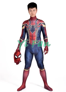 Spider-Man Homecoming Costume Iron Spiderman Cosplay Costume 3D Print Spandex Movie Homecoming Iron Spider Suit Hot Sale
Spider-Man Homecoming Costume Iron Spiderman Cosplay Costume 3D Print Spandex Movie Homecoming Iron Spider Suit Hot Sale