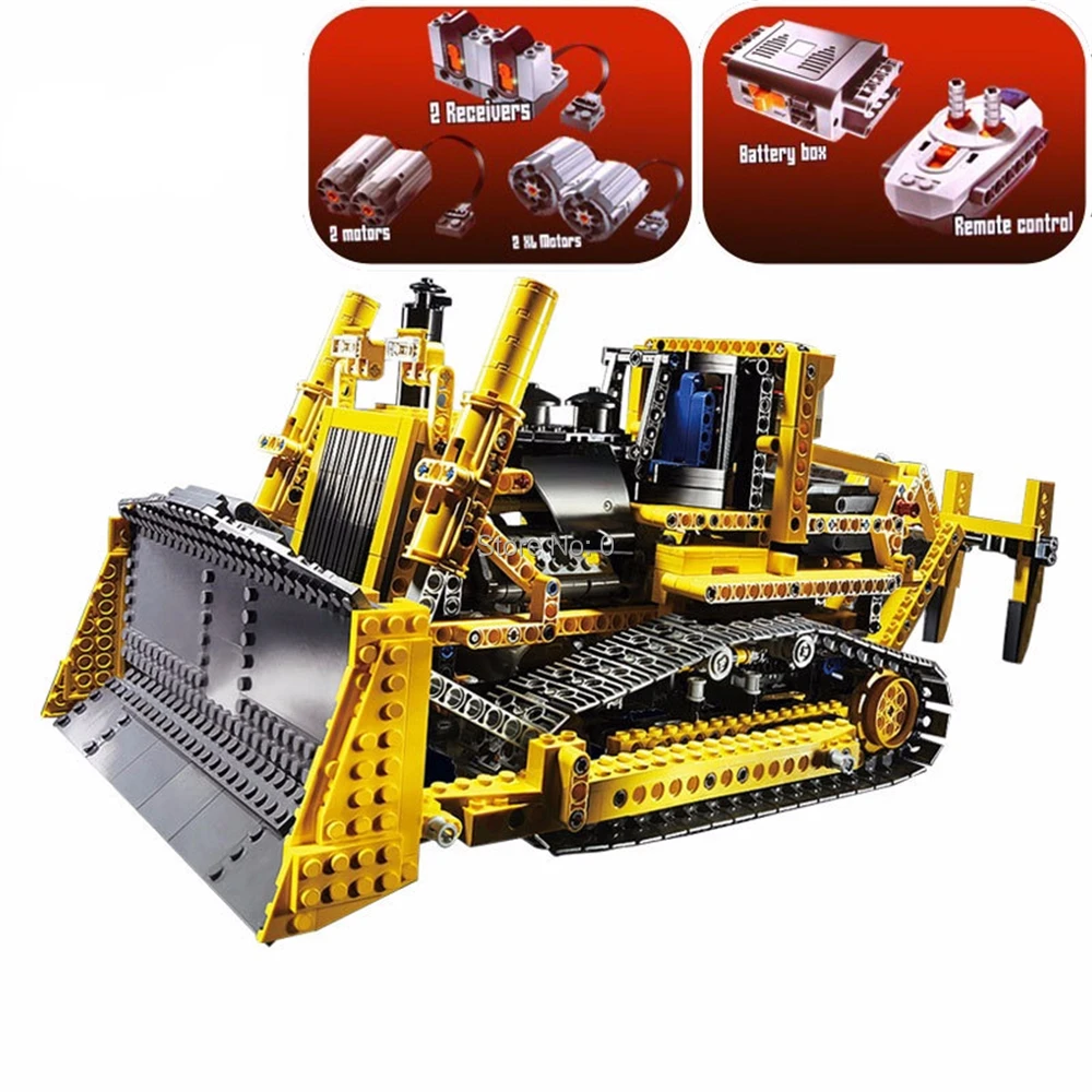 1384pcs technic series rc remote control bulldozer electric building block 8275 Bricks Toy
1384pcs technic series rc remote control bulldozer electric building block 8275 Bricks Toy