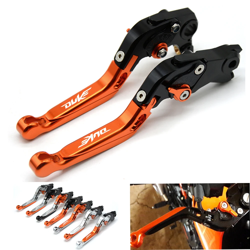 Motorcycle Folding Extendable Adjustable Aluminum Brakes Clutch Levers For KTM 690 Duke 2008 2009 2010 2011 with logo Duke
Motorcycle Folding Extendable Adjustable Aluminum Brakes Clutch Levers For KTM 690 Duke 2008 2009 2010 2011 with logo Duke