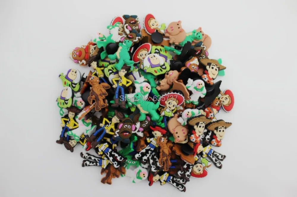 120pcs/lot Toy Story PVC shoe charms ,shoe accessories, shoe decoration fit croc for children gift
120pcs/lot Toy Story PVC shoe charms ,shoe accessories, shoe decoration fit croc for children gift