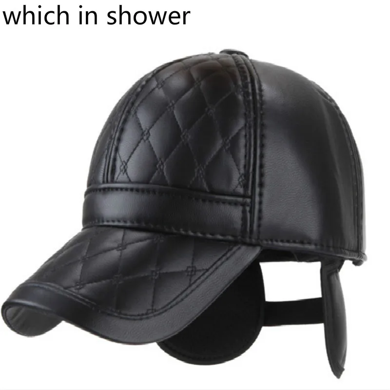Which in shower Plain PU Winter Baseball Cap Unisex Adjustable Blank Faux Leather Earflap Snapback Hat Trucker Bone Women Men
Which in shower Plain PU Winter Baseball Cap Unisex Adjustable Blank Faux Leather Earflap Snapback Hat Trucker Bone Women Men
