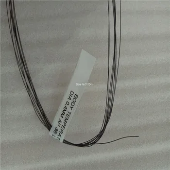 NiTi Nitinol Nickel Titanium Wire body temperature Ni-Ti alloy wire TiNi-YY 0.4mm * 1000mm AF 36 degr ,free shipping
NiTi Nitinol Nickel Titanium Wire body temperature Ni-Ti alloy wire TiNi-YY 0.4mm * 1000mm AF 36 degr ,free shipping