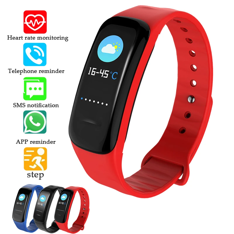 WISHDOIT Smart Bracelet wrist Watch Heart Rate Blood Oxygen Monitor Call reminder IP67 Waterproof Fitness Pedometer Color screen
WISHDOIT Smart Bracelet wrist Watch Heart Rate Blood Oxygen Monitor Call reminder IP67 Waterproof Fitness Pedometer Color screen